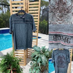 Awesome HDMC logo Harley-Davidson Shirt. Size M